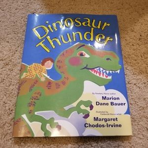 Book Hardcover Dinosaur Thunder Marion Dane Bauer